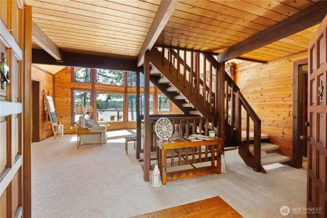 Grand inviting entrance