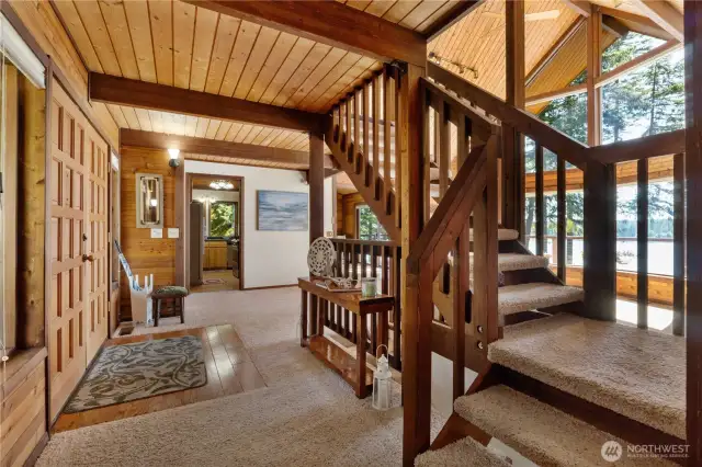 Beautiful Cedar lined Ceilings