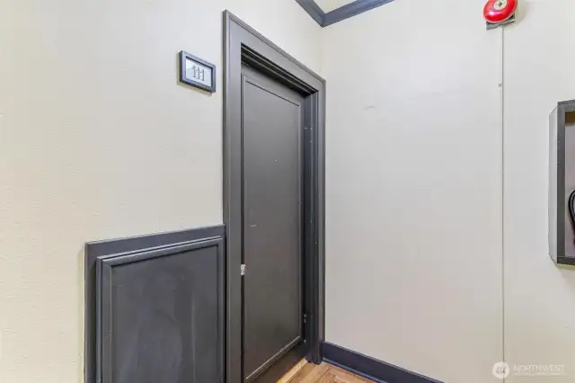 Front door of the unit