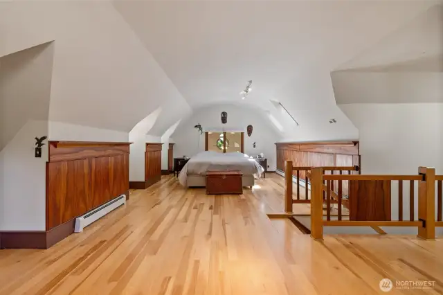 Catch your breath as you are dazzled with a luxurious space full of custom woodwork and natural light!