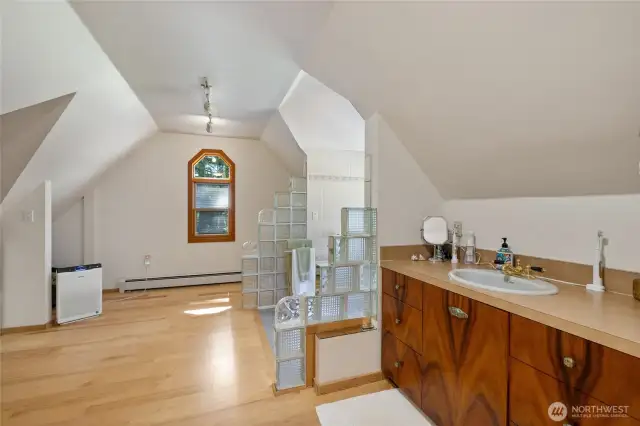 Take your self care seriously in this sophisticated en suite!