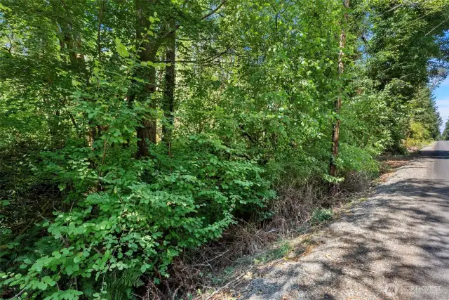 Access to property is along 66th Ave. NW.