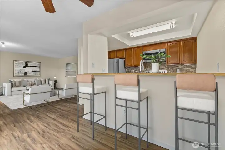 Great floorplan. Virtually staged.