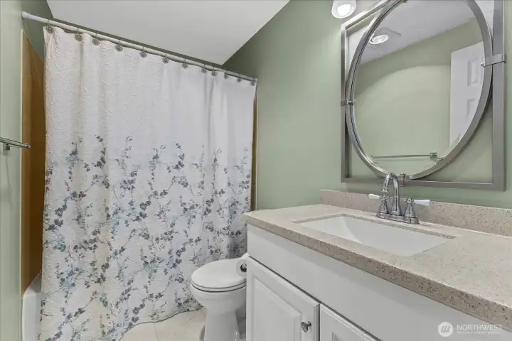 Main hall bathroom.