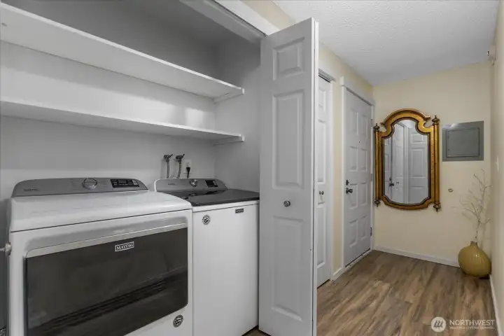 Washer & Dryer included.