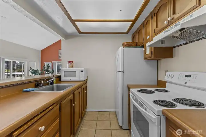 Clubhouse kitchen.