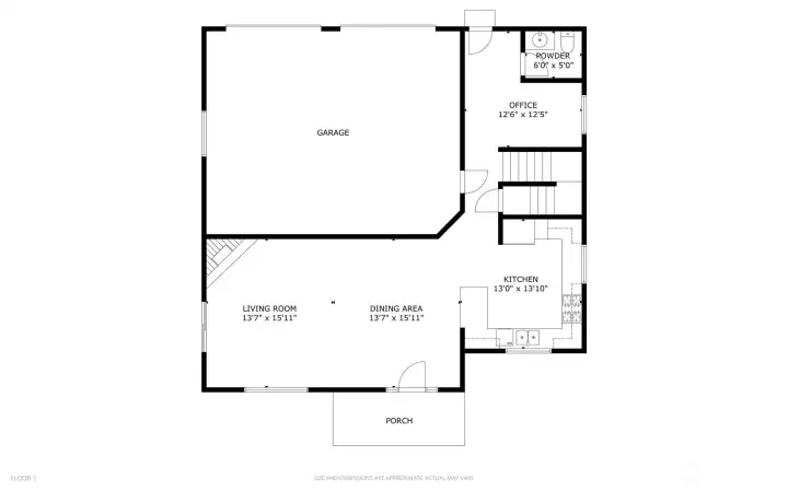Downstairs Floorplan