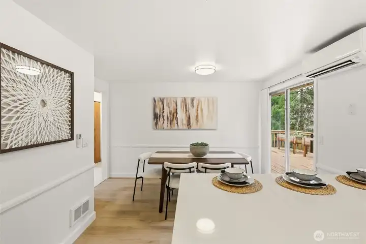 This space is designed for everyday living.