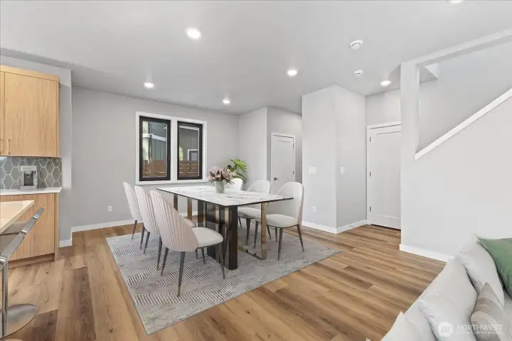 This photo is virtually staged.