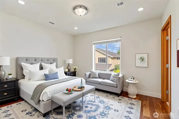 Virtually Staged Bedroom #2