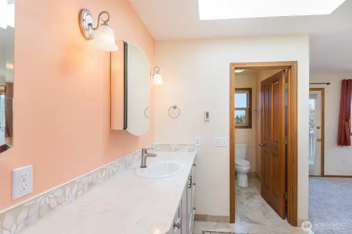 Primary bathroom Primary bathroom