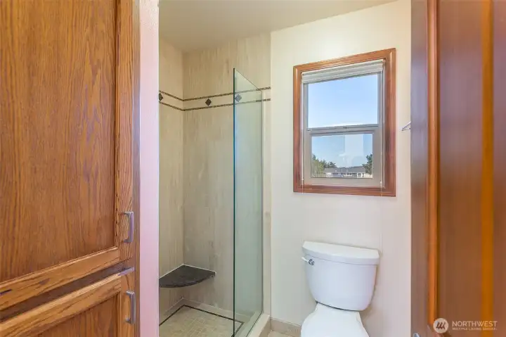 Primary shower Primary shower