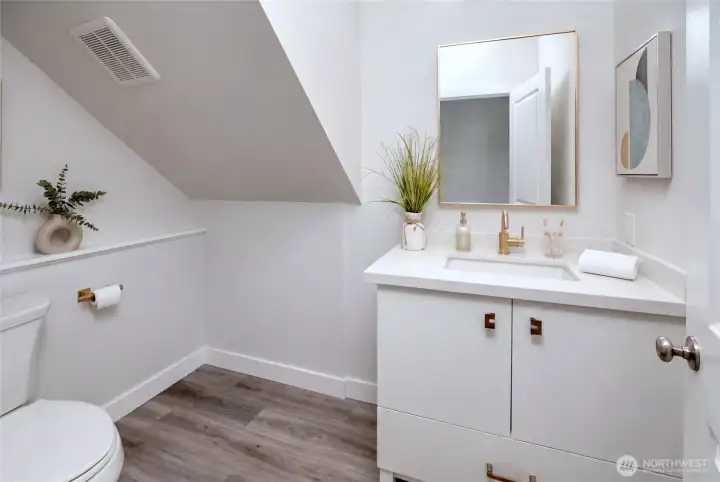 Lower Level New 1/2 Bath