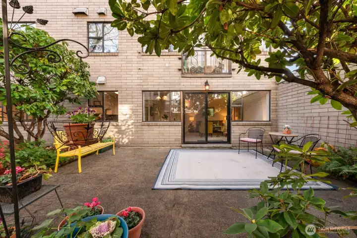 Your own private patio garden!