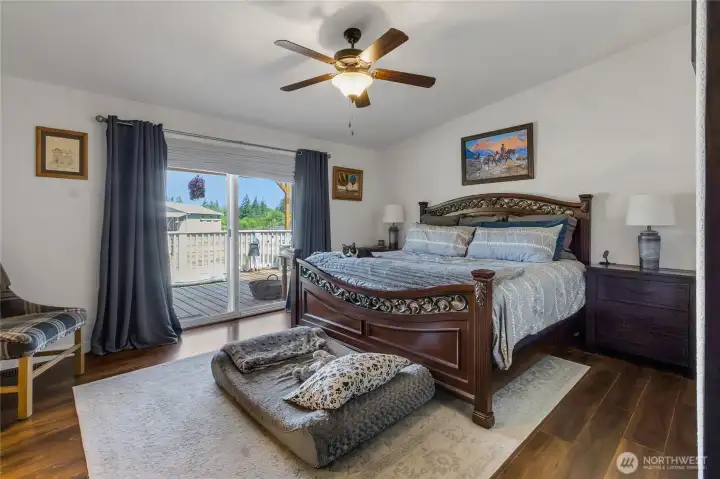 One of two large primary bedrooms One of two large primary bedrooms