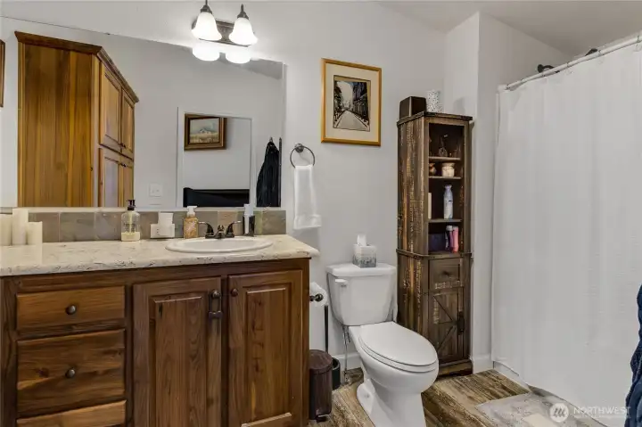 Primary bathroom Primary bathroom