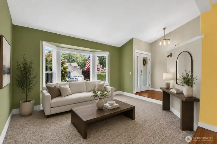 Formal living room... Virtually Staged Formal living room... Virtually Staged
