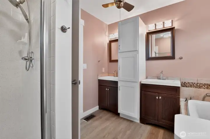 Primary bathroom Primary bathroom