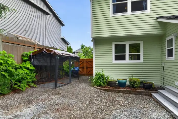 dog run/ firepit area dog run/ firepit area