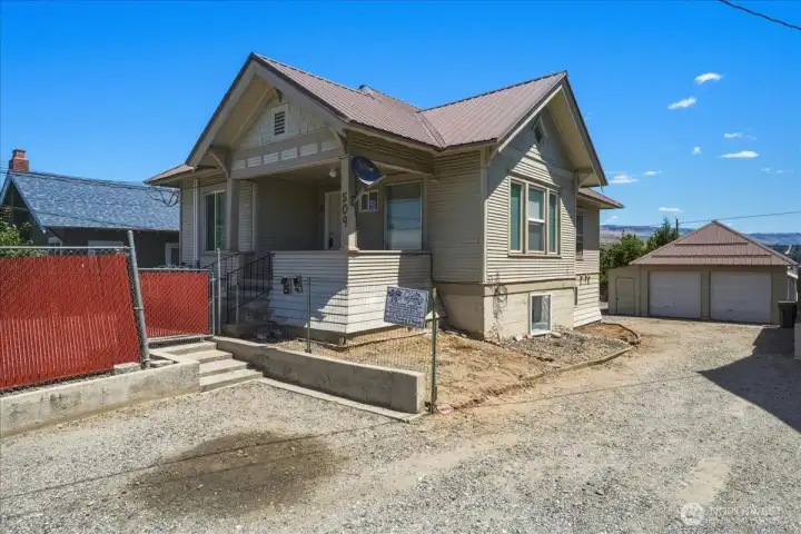 Duplex with detached & separated garage stalls. Each unit also has individual storage units on the side of the garage. Duplex with detached & separated garage stalls. Each unit also has individual storage units on the side of the garage.