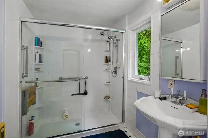 Primary bathroom Primary bathroom