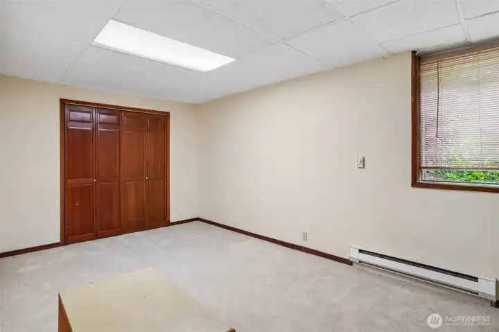Basement bedroom Basement bedroom