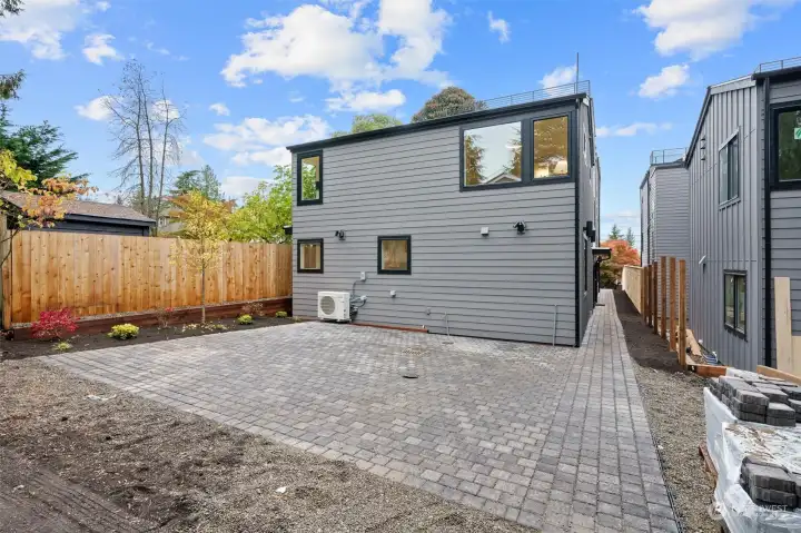 Single car EV Parking for 1257 home.