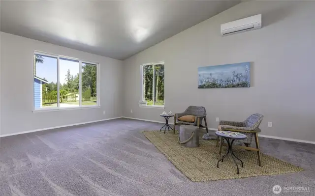 Wide open space in this great home, feels very open and inviting.