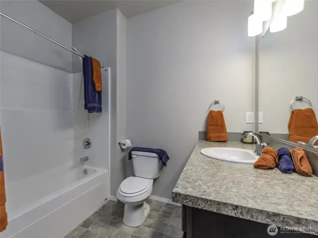 Second bathroom in the hallway.