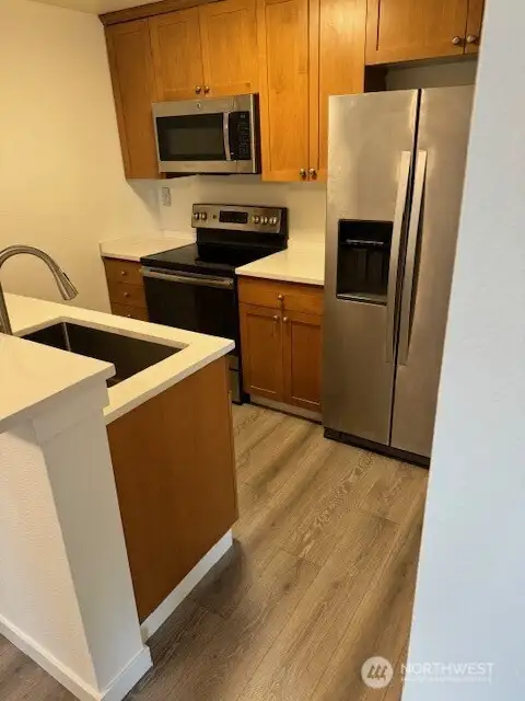 Older Photo of Kitchen (Before Furnished)