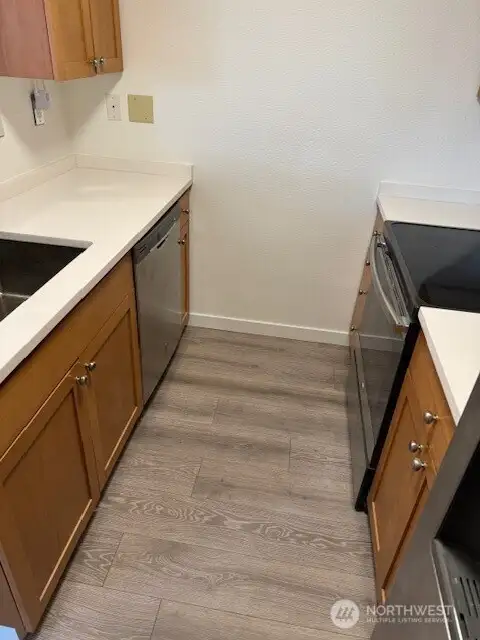 Older Photo of Kitchen (Before Furnished)