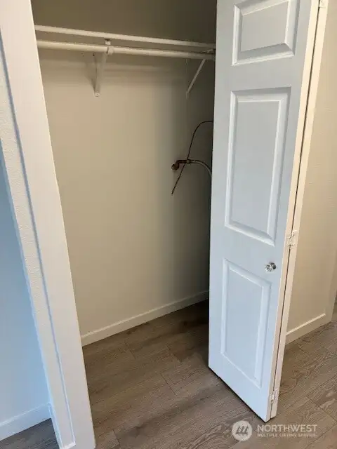 Older Photo of Hallway Closet (Before Furnished)