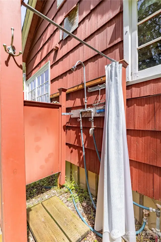 Outdoor shower