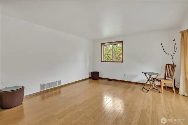 Spacious living room for relaxing or entertaining.