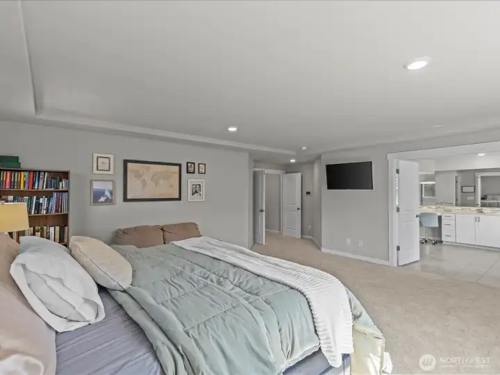 Primary bedroom suite
