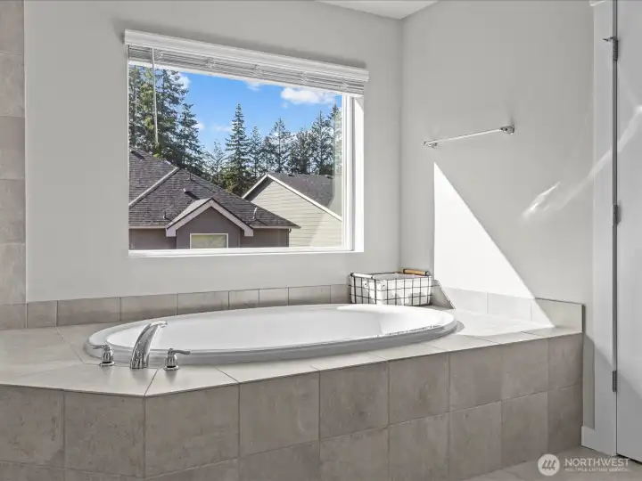 Primary bathroom suite