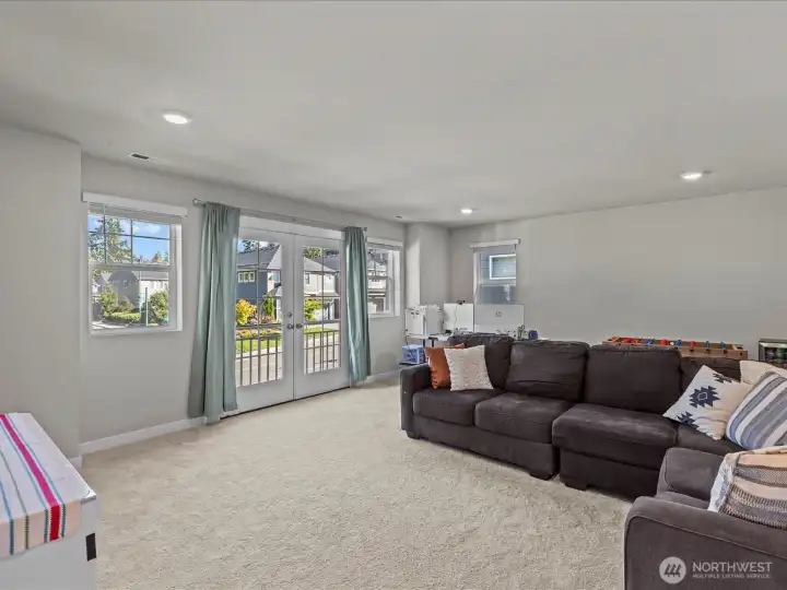 Upstairs bonus room