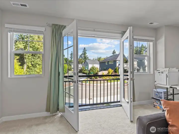 Upstairs bonus room