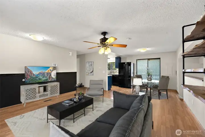 Living Room Virtually Staged