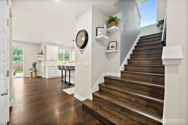 Lets head up stairs!
