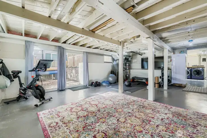 The daylight basement is a true standout. With abundant natural light and a separate entrance, this adaptable space is ready to become a home gym, media room, or future mother-in-law suite or ADU.