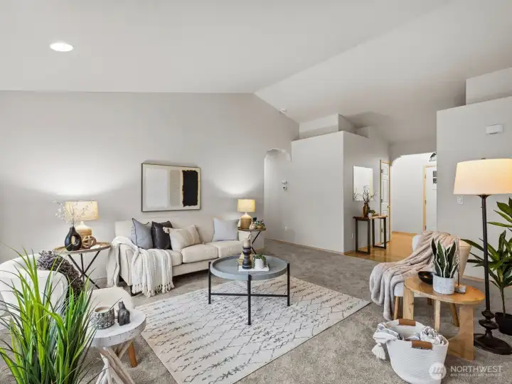 Entertaining will be a piece of cake with all of the room here for guests and loved ones.