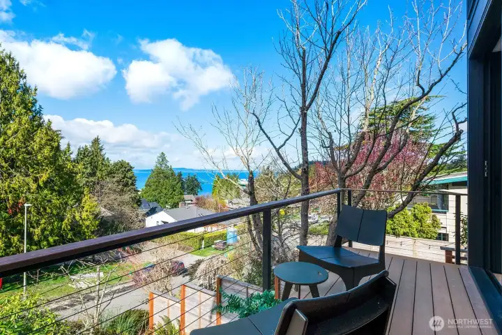 Stunning west facing views