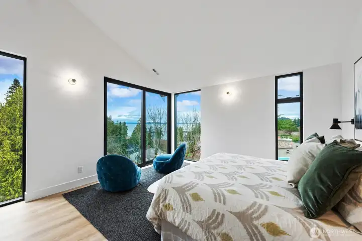 Floor to ceiling windows