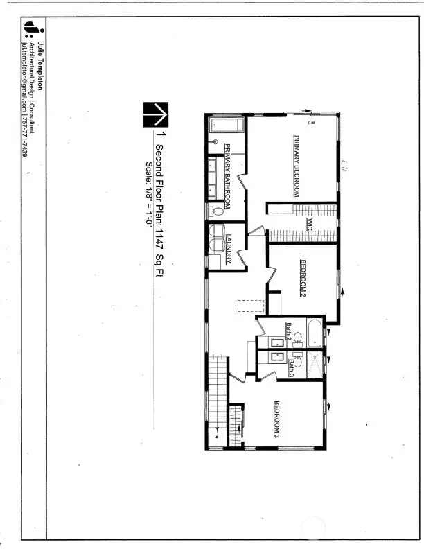 Second level floorplan