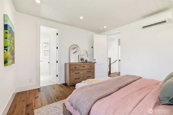 Another view of the spacious primary suite