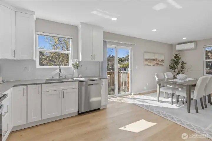 Second house kitchen and dining