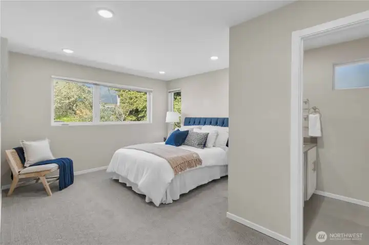 Second house primary bedroom