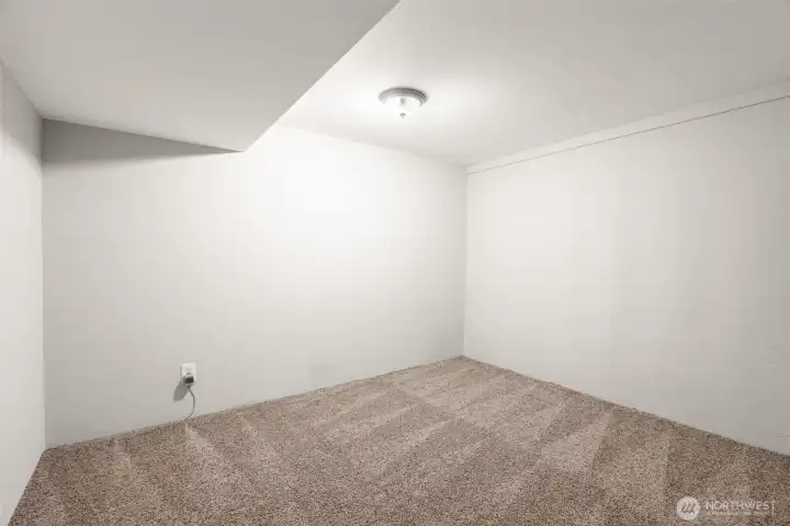 Lower level extra finished room #2 Lower level extra finished room #2