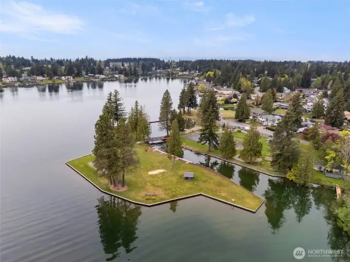 Driftwood Point Park - resident only gated park